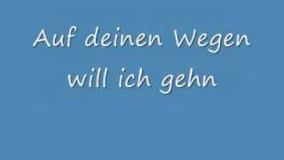 Samuel Harfst Wege vor mir with lyrics