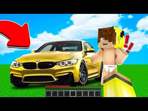 ÇOCUĞUMA ALTIN ARABA ALDIM! 😱 - Minecraft