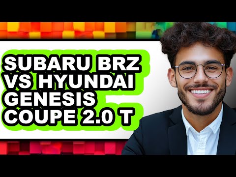 Subaru BRZ vs Hyundai Genesis Coupe 2.0 T - Full Comparison