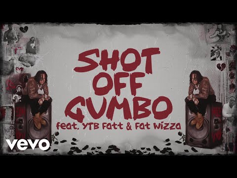Moneybagg Yo - Shot Off Gumbo (feat. YTB Fatt & Fat Wizza) (Official Lyric Video)