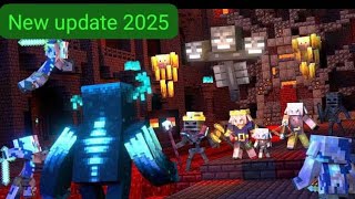 Minecraft bedwar survival modeWarden vs Iron Golem and Villagers Army FIGHT MINECRAFT ANIMATION LIFE