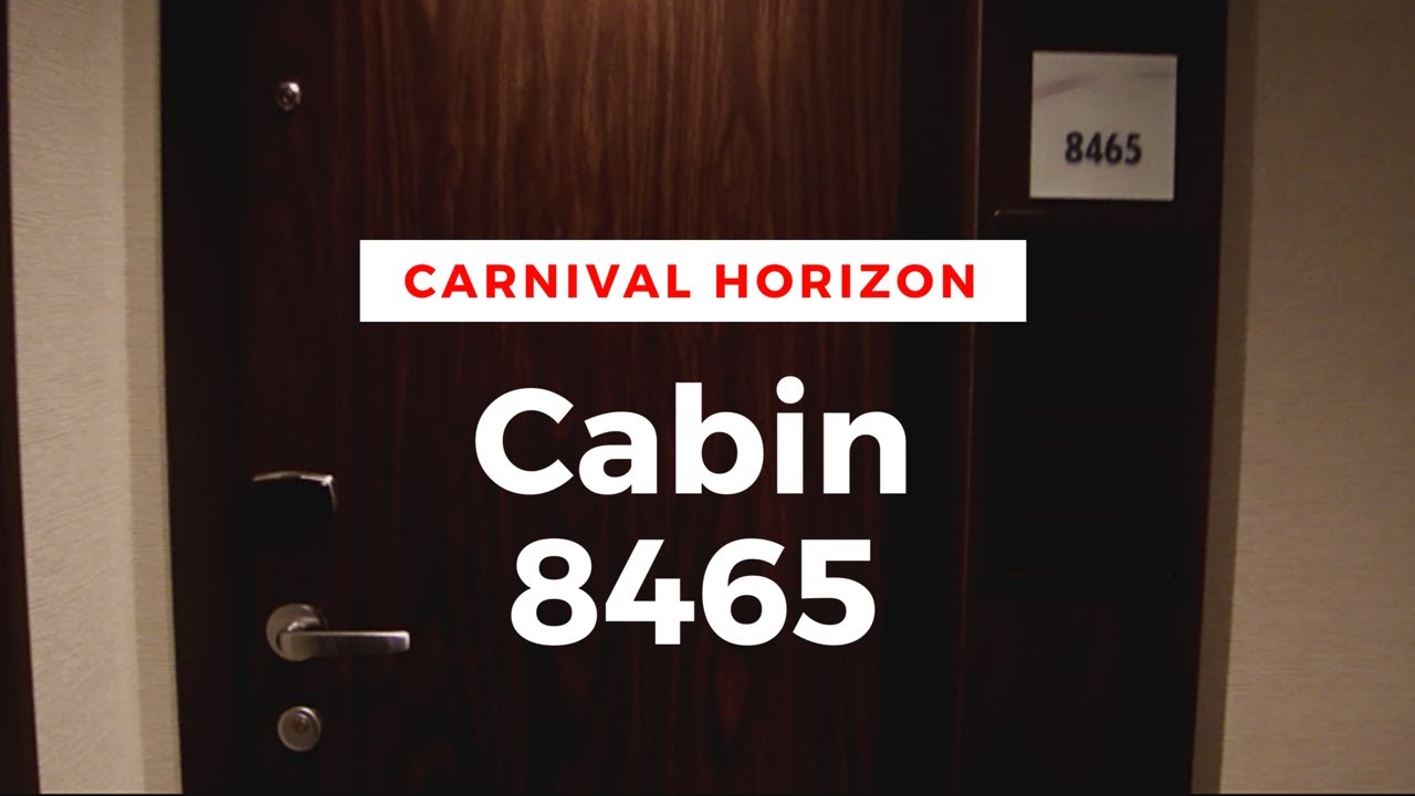 Carnival Horizon - Cabin 8465 - Video 1