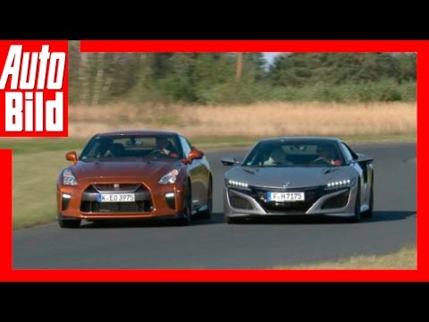 Nissan GT-R vs Honda NSX (2016) Comparison/Test/Review