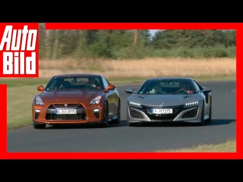 Nissan GT-R vs Honda NSX (2016) Vergleich/Test/Review