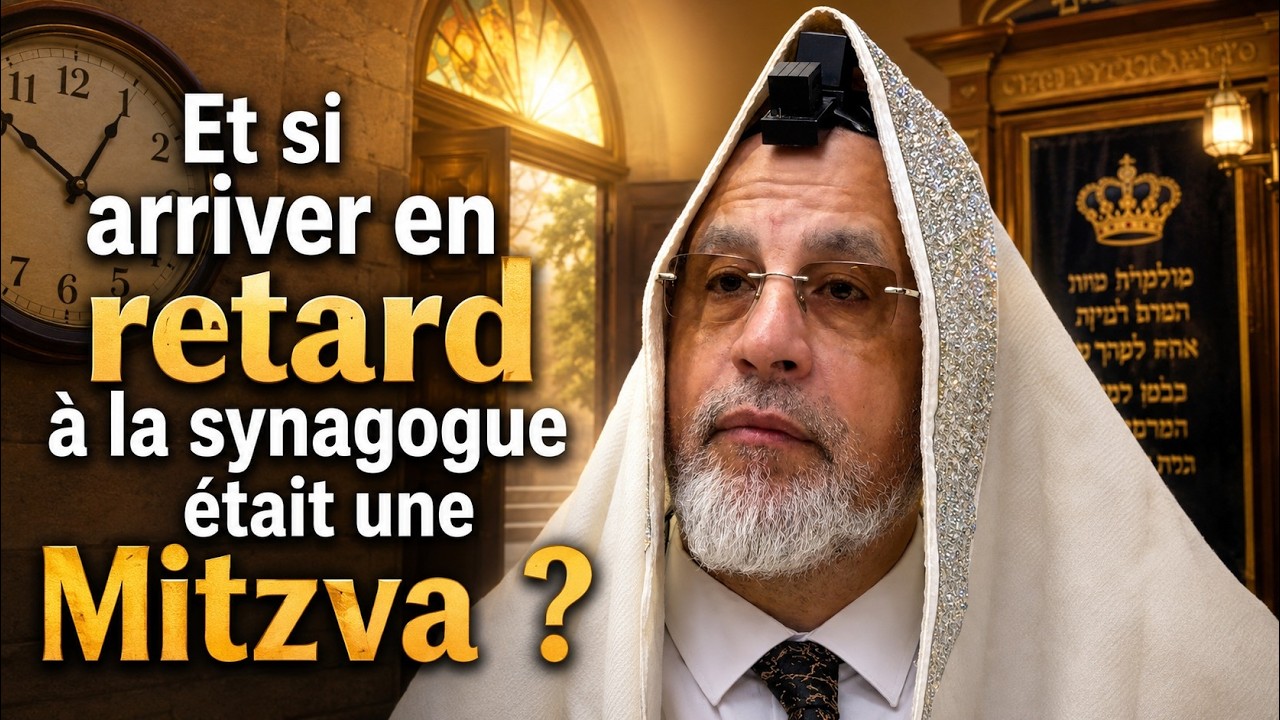 Et si arriver en retard à la synagogue était une Mitzva ?