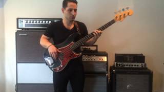 Video thumbnail for 1960 Fender Precision Bass // 1978 Ampeg SVT // Ampeg 1x15 (GoodmansGuitars) by Justin Goodman