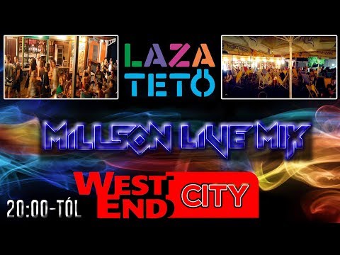 Millson Techno Live Set @ Westend Laza Tető 2017.07.28.