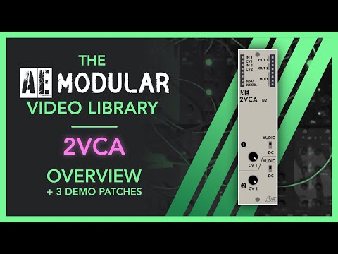 The AE Modular Video Library - 2VCA