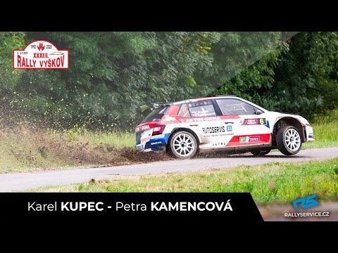 Rally Vyškov 2025 - Karel Kupec - Petra Kamencová | Rallyservice
