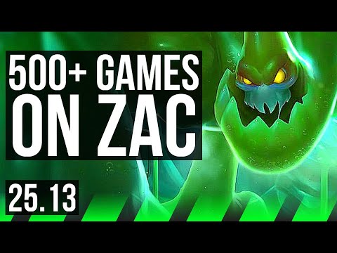 ZAC vs SHACO (JGL) | 6/1/14, 500+ games, Dominating | EUW Challenger | 25.13