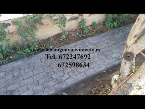 Hormigon Impreso Urbanizaciones  Pedrosa de la Vega,Palencia Tel.672247692