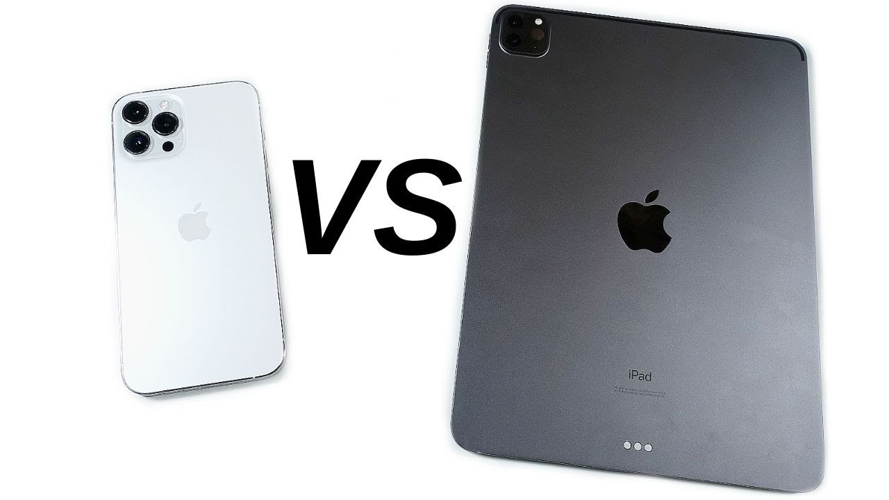 iPhone 12 Pro Max vs iPad Pro 11" Speed Test!