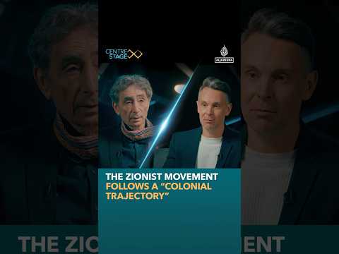 The Zionist movement follows a "colonial trajectory"