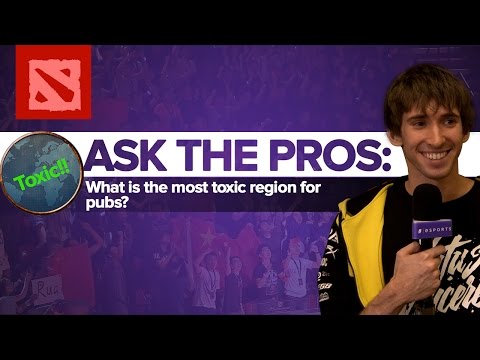 Ask the Dota 2 Pros: What is the most toxic region for pubs?