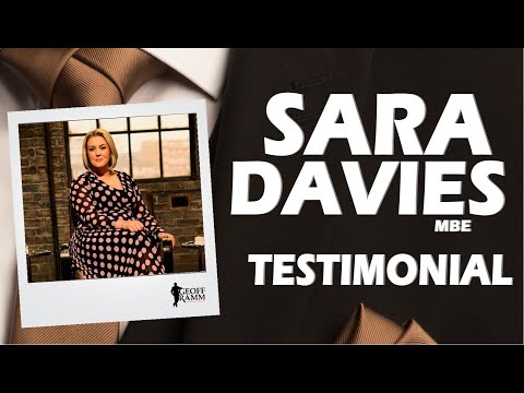 Sara Davies – Geoff Ramm Testimonial