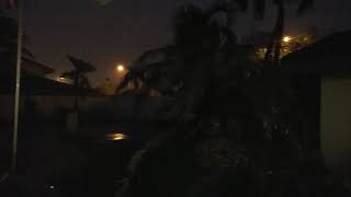 Heavy Rains/Wind Sweep Miami Ahead of Hurricane Irma