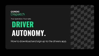 How to download and register on the driver app