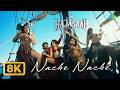 Nache Nache 8K Video The RajaSaab Prabhas Malavika Mohan Nidhhi Agerwal Riddhi Thaman S