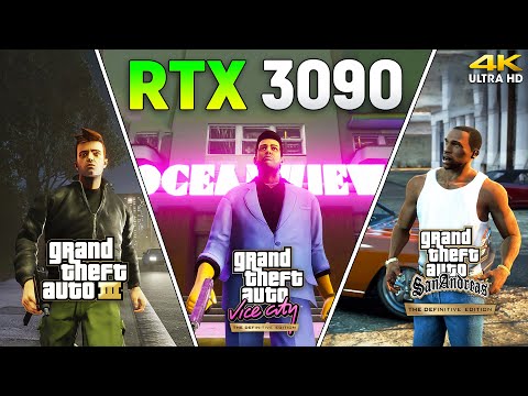 GTA Trilogy Definitive Edition : RTX 3090 + i9 12900K l 4K