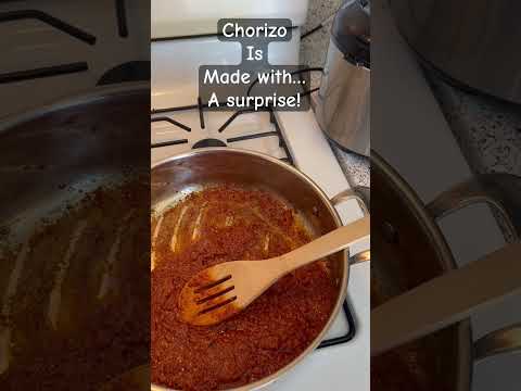 Chorizo has a Secret! #food #cooking #shorts