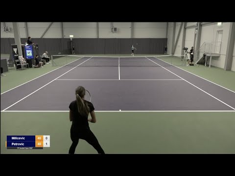 Maria Petrovic - Klara Milicevic, Semifinal, Highlights TP/Gardell Open RQT