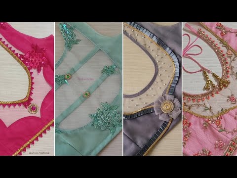 Top latest net blouse designs | Rohini Fashion