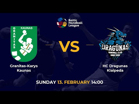 BHL 21/22: Granitas-Karys Kaunas - HC Dragunas Klaipeda