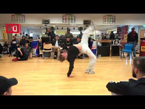 Bboy Daan vs Bgirl Solid at RDE European Championship