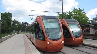 preview picture of video '[Le Mans] Alstom Citadis 302 - Antharès-MMArena (Ligne T1)'