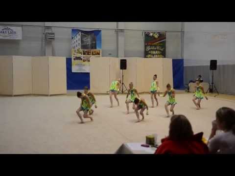 NIMFEJA  5.05.2013г. НАРВА. ЧЕМПИОНАТ IDA-VIRUMAA по эстетическим танцам !Танцуют дети 11-12лет