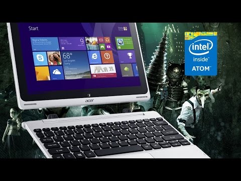 Playing games om Acer Aspire Switch 10