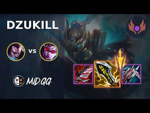 MID.GG: [ Dzukill ] Yasuo TOP vs Vayne | EUW MASTER | LOL Season 2026