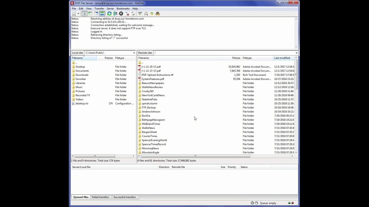 How to Upload PDF Archives