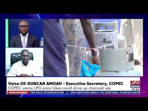 LPG Price Hike: COPEC Warns Ghanaians Could Turn Back to Charcoal | Prime Business (14-10-26)