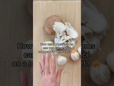 🍄 FODMAP Mushroom Guide: Safe Portions to Keep Your Gut Happy #GutHealth #LowFODMAP #MushroomLover