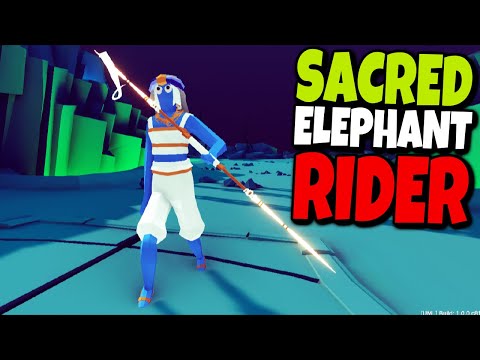 Sacred Elephant Rider vs Every Unit 1v1 - TABS Mods Gameplay Full Release Update