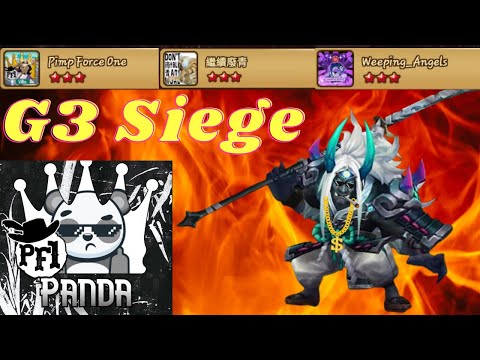 Kinki Meta l G3 Siege l Global Server l Pimp Force One vs Weeping Angels vs 继续废青 l Summoners War