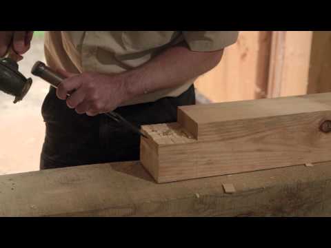 Traditional Craftsmanship: Pegged Mortise and Tenon Joint