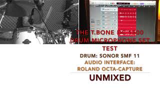 Video thumbnail for The T.Bone DC 1500 Drum Microphone Set Test by Alper ÇAM (alpercammusic)