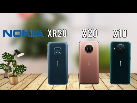 Nokia XR20 vs Nokia X20 vs Nokia X10