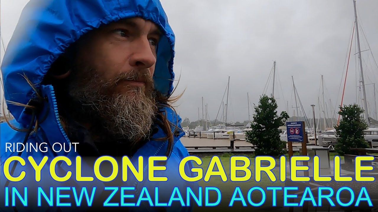 Riding Out Cyclone Gabrielle on a Small Boat on the North Island of New Zealand