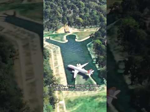 O piloto da Gol viu ISSO em Iacanga SP e voltou pra pousar! 😱✈️ #shorts