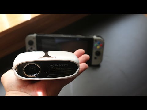 Palm Sized Gaming Projector