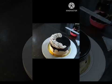 Chocolate Cake Decorating | Amazing Cake Decorating Idea |  Whipped Cream Cake #cake