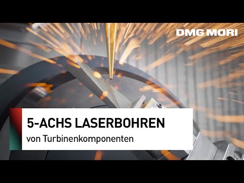Laserbohren mit LASERTEC PowerDrill von DMG MORI