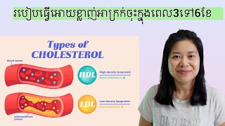 របៀបធ្វេីអោយខ្លាញ់អាក្រក់ចុះក្នុងពេល3ទៅ6ខែ