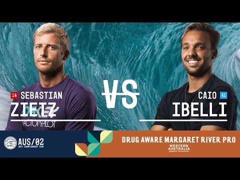 Sebastian Zietz vs. Caio Ibelli - Round Three, Heat 8 - Drug Aware Margaret River Pro 2017