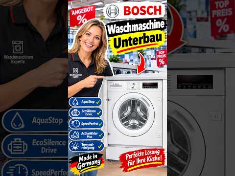 Bosch Waschmaschine Unterbau