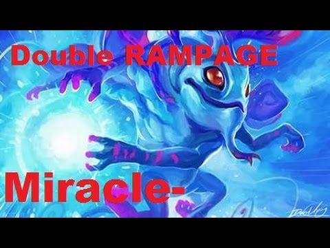 Miracle- Dota 2 Puck double rampage