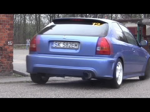 1 Piekarski Rallysprint 2014 - Adam Sobociński Michał Zielosko Honda Civic by OesRecords